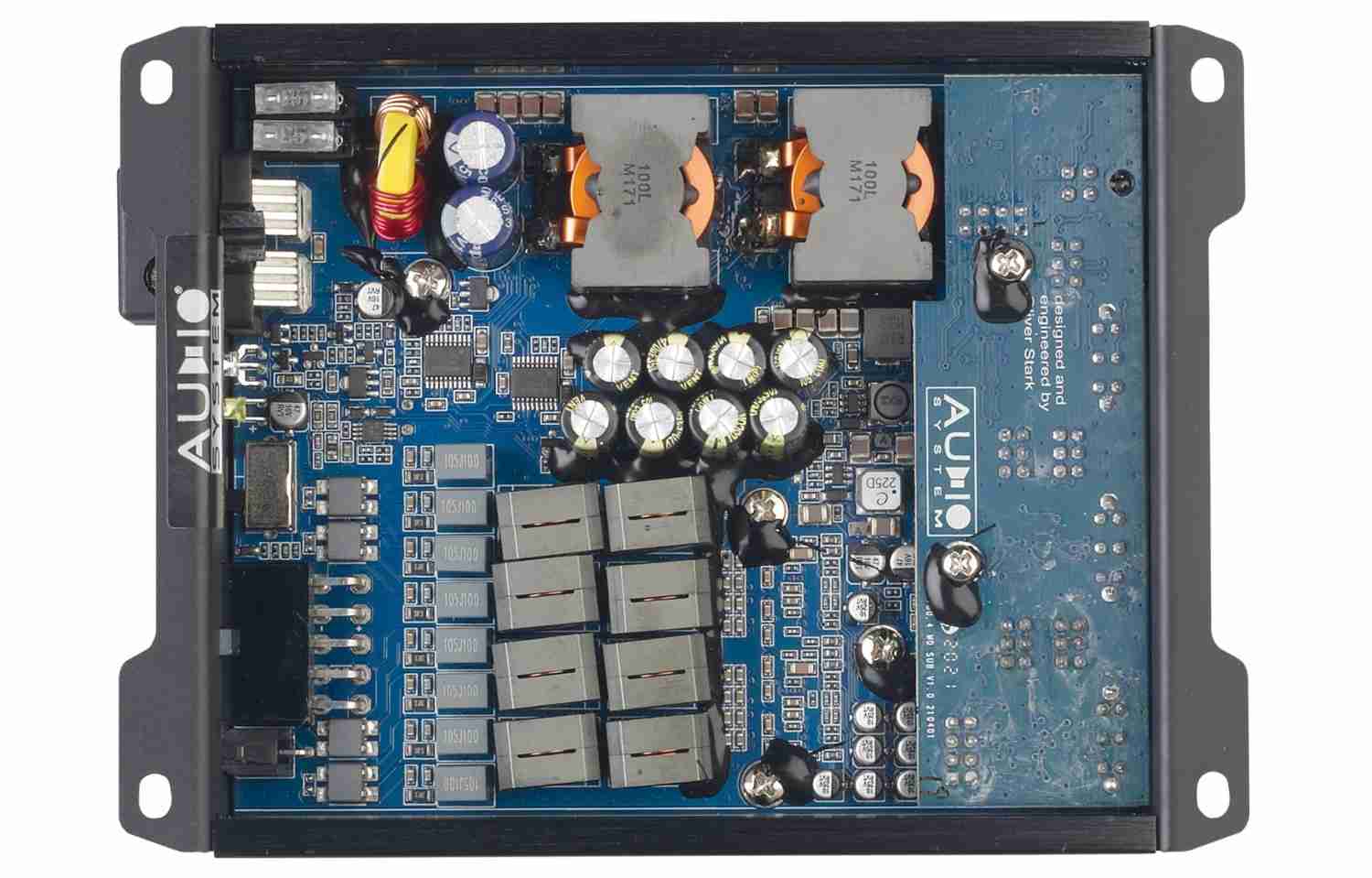 Micro-Endstufe mit vier Kanälen: Audio System X-100.4 MD, Bild 2 In-Car Endstufe 4-Kanal Audio System X-100.4 MD im Test, Bild 2