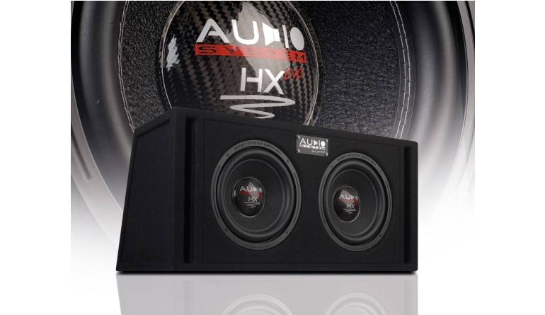 Doppelte Power: Audio System HX 10 Evo BR-2, Bild 1 Car Hifi Subwoofer Gehäuse Audio System HX 10 Evo BR-2 im Test, Bild 1